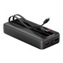 Vention Powerbank 20000mAh FHPB0 22.0 22.5W Negra con Cable USB Tipo-C y Lightning